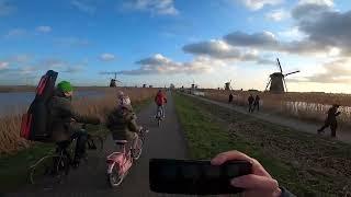 I 15 km da Rotterdam a Kinderdijk in bicicletta 