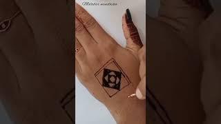 Square simple design◻️ Mehandhi art 