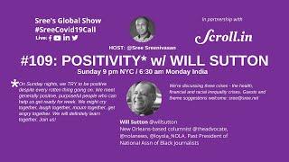 LIVE! Positivity w/ @WillSutton, New Orleans journalist.