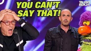 RAUNCHY Bird SHOCKS Howie! | America's Got Talent