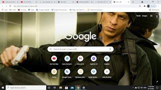 Google Chrome Background Image | How To Remove Chrome Background Image