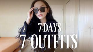 Everyday Outfits | 7 Days 7 outfits | Transitional Outfit ideas | Fall Fashion