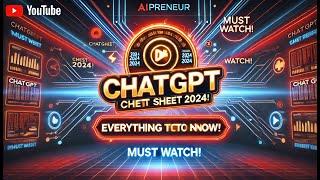 ChatGPT Cheat Sheet 2024: Everything You Need to Know!