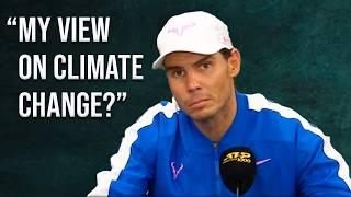 Rafael Nadal Being The Funniest Tennis Player Without Trying ● Nadal Funny Moments ft. Roger Federer