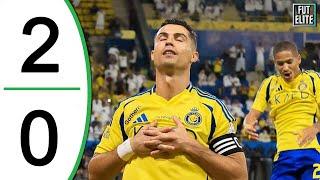 Cristiano Ronaldo Goal - Al-Nassr vs Al-Wehda 2-0 Extended Highlights & Goals 2024