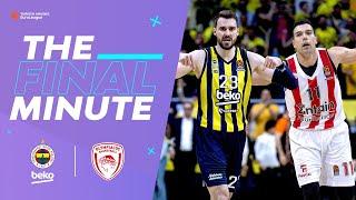 The final minute between Fenerbahce and Olympiacos was CRAZY 