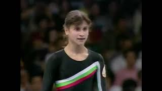 [HDp60] Ivelina Raikova (BUL) Floor Team Optionals 1988 Seoul Olympic Games