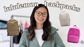 LULULEMON BACKPACKS | backpack review & try on | back to school 2024