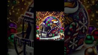 Ai generated Christmas helmets vikings edition #christmas #carolofthebells #vikings #helmets