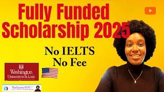 apply now! fully funded scholarships in the usa 2025 – no ielts & no fees!