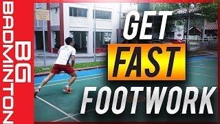 MUST LEARN Attacking Footwork for Badminton