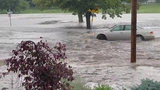 Heavy rain and flooding in Boulder