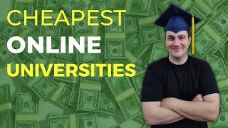 Cheapest Universities in the USA! | Online College Price Comparison List