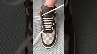 Level up your sneaker lacing game!#howtotiesneakers #sneakerlacingtutorial #sneakerlacing#snobvibe