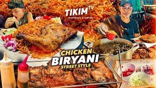 STREET Style CHICKEN BIRYANI with Basmati Rice in UST Manila | University Street Food | TIKIM TV