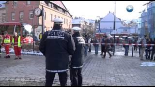 Herrenloser Koffer, Aufregung am Bahnhof Mühlacker.