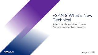 What's New in VMware vSAN 8