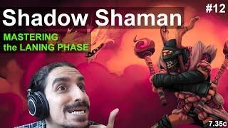 MASTERING the LANING PHASE - Shadow Shaman Support 5 | 7.35c #dota2 #shadowshaman