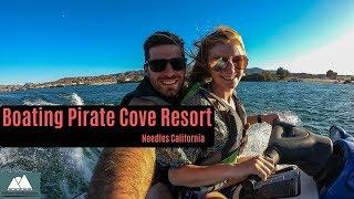 Boating Pirate Cove Resort Needles California || RV Living