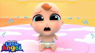 It's Okay to Cry Baby Brother  Little Angel Kids Songs & Nursery Rhymes