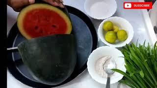 Watermelong lemonade recipe|Juice|smoothie|Summer