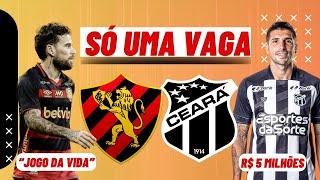 SPORT E CEARÁ NA BRIGA POR UMA VAGA! LUCAS LIMA FALA EM "JOGO DA VIDA". VOZÃO DEFINE R$ 5 MILHÕES!