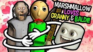 Marshmallow LOVES Granny and Baldi (Supercut)