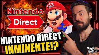 NINTENDO DIRECT INMINENTE!? Afirman que MUY PRONTO será ANUNCIADO! Es para Switch 2 o General?