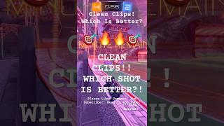 Clean Shots! Which One Is Better?! #rocketleague #rlchamp #rankedplay #gaming