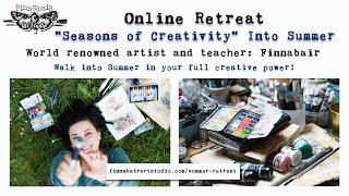 Mixed-media Online Retreat: Seasons of Creativity - Into Summer