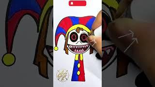 Dibujo All Phases in New Incredibox Sprunki Oc of Pomni: From Phase 1 to Phase 3