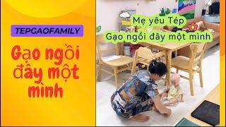 Mẹ yêu chị thì Gạo ngồi một mình.! #tepgaofamily #begaotihon #haihuoc #vui #funny #giadinh #vuinhon