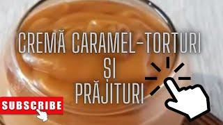 Cea mai bună cremă de caramel pentru prăjituri și torturi - rețetă video