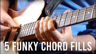 5 Mind-Blowing Funk Rhythm Guitar Chord Fills