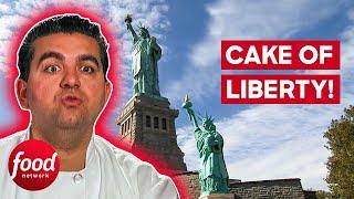 Buddy’s 8-Foot Statue Of Liberty Cake! | Cake Boss