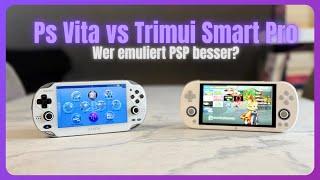 Ps Vita vs Trimui Smart Pro - Wer emuliert PSP besser ? | Vergleich, Speedtest & Gameplay