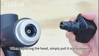 ETAFOR P-Max Massage gun Heat & Cold - Best Massage gun