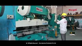 Mechanical Press Break Machine | 2000 x 2 mm MS Bending Machine by ZAPPL