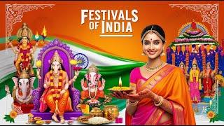 Festivals of India celebrated throughout the year