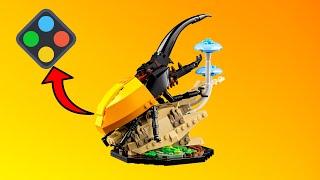 Building the Hercules Beetle from set 21342 "The Insect Collection" in Bricklink Studio