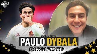 Roma forward Paulo Dybala reflects on career in Serie A, living in Italy, Claudio Ranieri & more!