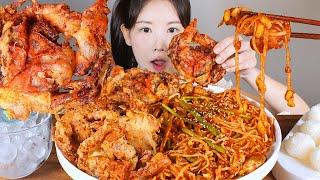 소음 주의 소프트쉘크랩튀김 오만둥이찜 먹방 Soft shell crab [eating show] mukbang korean food