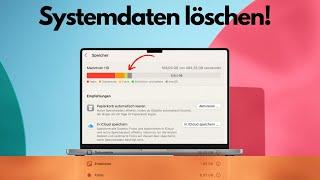 Systemdaten auf Mac löschen! beste Methode! Ohne Apps und Drittanbieter!