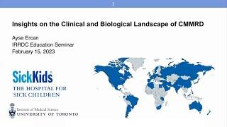 IRRDC Event 3 - Insights on the Clinical and Biological Landscape of CMMRD