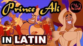 Prince Ali! ALADDIN in LATIN 🪔 lyrics by Stefano Vittori  Triumphus Aladdini 