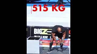 New Silver Dollar Deadlift World Record 515 KG - Mark Felix 2021 #Shorts