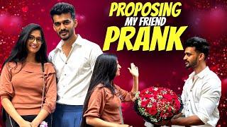 Proposing my Friend Prank | Family Reaction  | Samsameer_insta