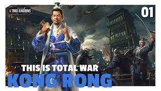 Playing the Hardest Campaign to Entertain You! | Kong Rong This Is Total War Let's Play E01