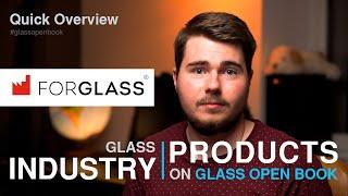 FORGLASS Products Overview | Glass Open Book