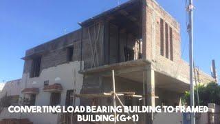 Converting load bearing building to framed building Vellakovil Pt-3 - 20 years old house renovation